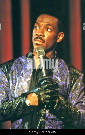 EDDIE MURPHY RAW 1987 Paramount Pictures stand-up comedy film Stock Photo