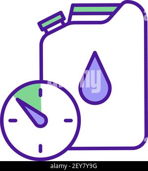 Ecology saving, eco fuel gas station symbol Stock Vector Image & Art ...