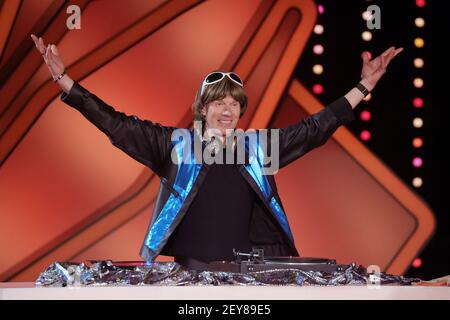 Cologne, Germany. 05th Mar, 2021. Mickie Krause performs during the first show of the 14th season of the dance competition 'Let's Dance'. Credit: Andreas Rentz/Getty Images Europe-Pool/dpa/Alamy Live News Stock Photo