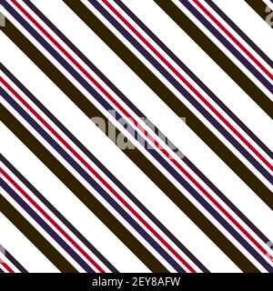 Vector striped seamless pattern with diagonal stripes. Colorful background. Wrapping paper. Print for interior design and fabric. Kids background. Bac Stock Vector