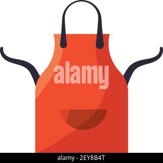 aprom kitchen accessory Stock Vector