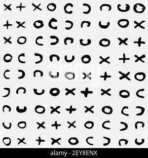 Seamless pattern with multi-coloredshapes. Stock Vector