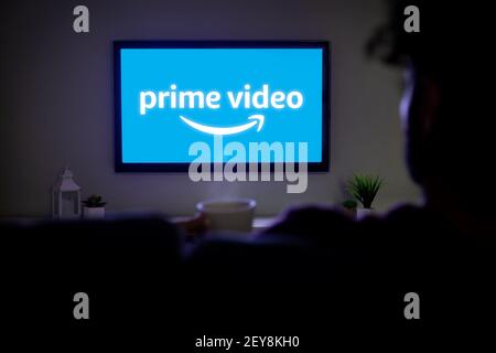 Amazon Prime Video Logo Stock Photo Alamy