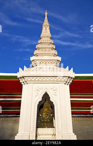 Thailand asia bangkok cross colors roof wat colors religion Stock Photo ...