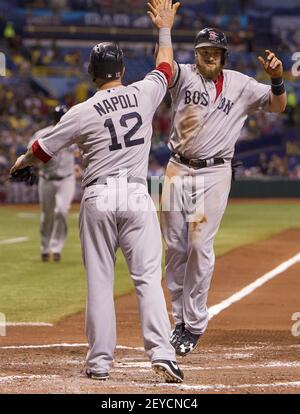 Mike Napoli's grand slam takes Boston Red Sox past Oakland Athletics, MLB