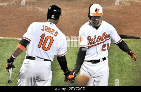 Baltimore Orioles Stadium Promo Giveaway Baseball Cards Adam Jones &  J.J. Hardy