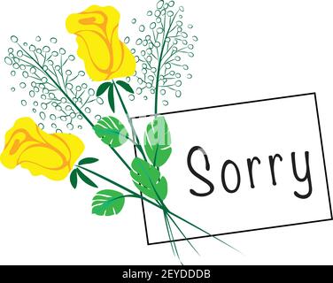 get well soon card Stock Vector