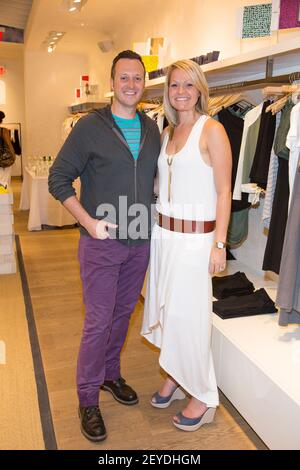 Ray Parker and Courtney Foley at Splendid Boutique to meet and