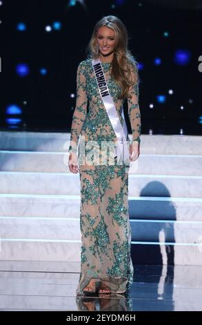 Jaclyn Schultz, Miss Michigan USA during the 2013 Miss USA Preliminary ...