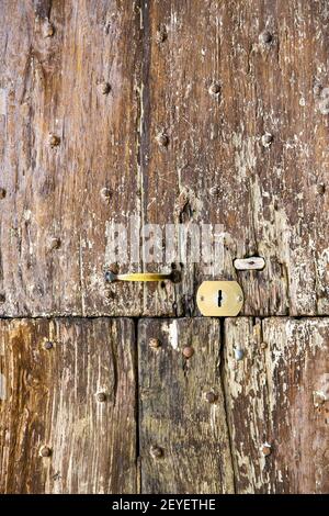 Abstract   rusty   knocker in a   ombardy italy  varese sumirago Stock Photo