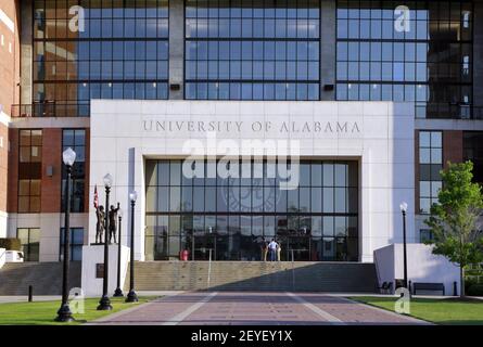 19 June 2013. University of Alabama, Tuscaloosa, Alabama. The Bryant-Denny Stadium, home to the Crimson Tide, The University of Alabama's Championship SEC championship winning team. (Photo by Charlie Varley/Sipa USA)