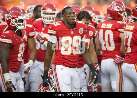 Kansas City Chiefs wide receiver Jon Baldwin, the team's 2011 No. 1 draft  pick (No. 26 overall), was traded on Monday, August 19, 2013, to the San  Francisco 49ers. Baldwin is shown