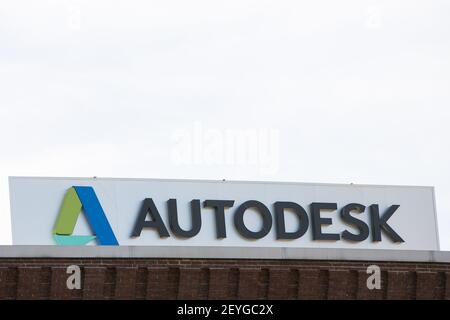 An office building occupied by Autodesk Stock Photo - Alamy