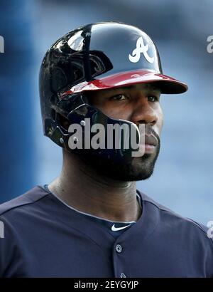 New York Mets outfielder Jason Bay #44 during a game against the Milwakee  Brewers at Citi Field on August 21, 2011 in Queens, NY. Brewers defeated  Mets 6-2. (Tomasso DeRosa/Four Seam Images