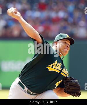 May 21, 2018: Texas Rangers starting pitcher Bartolo Colon #40 pitched 5.1  innings and gave up 6 earned runs during an MLB game between the New York  Yankees and the Texas Rangers