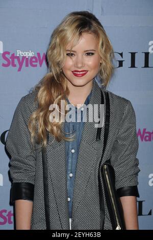 Taylor Spreitler at the People Stylewatch Denim Party 2013 at Palihouse ...