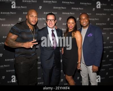 CEO Audemars Piguet Francois-Henry Bennahmias and Lebron James