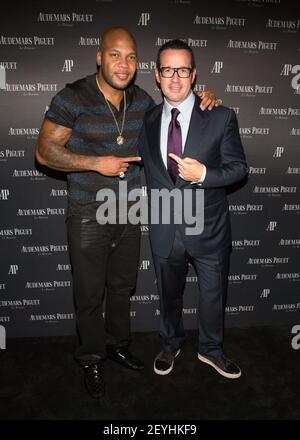 CEO Audemars Piguet Francois-Henry Bennahmias and Lebron James