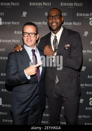 CEO Audemars Piguet Francois Henry Bennahmias and Lebron James