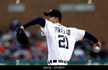 Detroit Tigers Prince Fielder in a game against the Minnesota Twins on  Thursday, July 4, 2012, in Detroit MI. at Comerica Park.(AP Photo/Tom  DiPace Stock Photo - Alamy