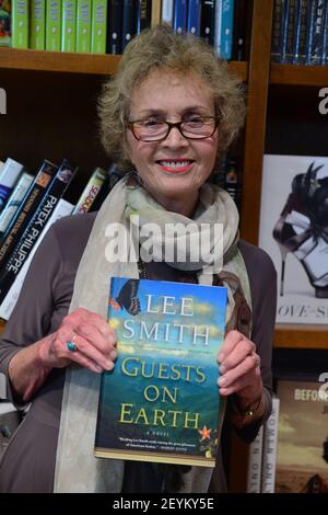 Author Lee Smith discusses and signs copies of her book Lee Smith:Guest On  Earth at Books and Books Coral Gables in Coral Gables, Florida on November  11, 2013. (Photo by JL/Sipa USA