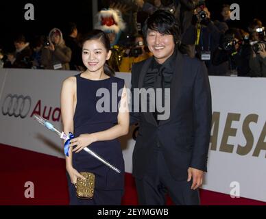 sung kang and wife