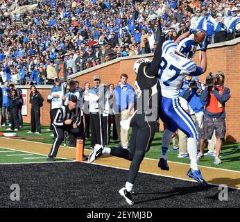 Duke wide receiver Max McCaffrey (87) during the NCAA college football game  between Duke and Wake