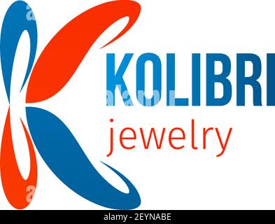 Colorful vector icon for jewelry shop or diamond shop. Creative sign for accessory store isolated on a white background. Advertisement design for jewe Stock Vector