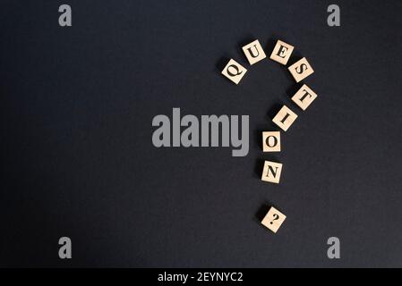 Tile Questions Mark question mark tiles arranged forming bigger question mark. question ...