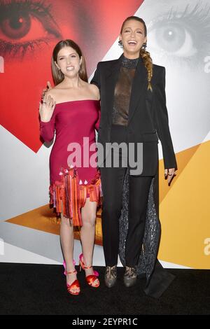 Blake Lively & Anna Kendrick at the 'A Simple Favor' NY Screening