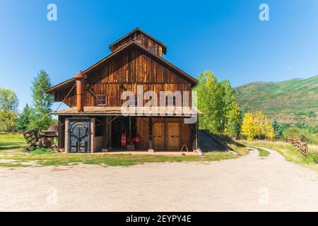 Photo of the Holden/Marolt Mining and Ranching Museum on the outskirts ...