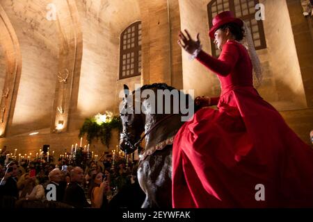 Jessica Von Bredow Werndl during the Chantilly Art Elegance