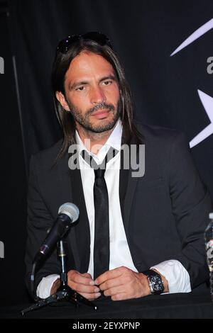 Fher Olvera Multi-Platinum and Grammy Winning Mexican Rock band 'Mana' are  inducted into Guitar Center's Historic RockWalk at Stock Photo - Alamy