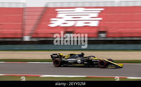 HULKENBERG Nico (ger), Renault F1 Team RS19, action during 2019 Formula 1 FIA world championship, China Grand Prix, at Shanghai from April 11 to 14 - Photo DPPI Stock Photo