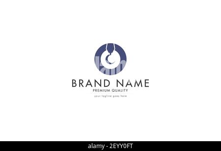 Letter O Construction Logo Design Template Vector suitable for property business brand Stock Vector