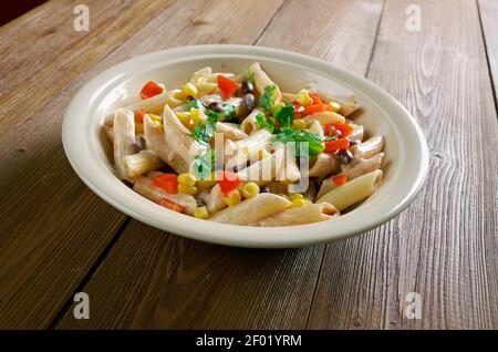 Pasta salad Stock Photo