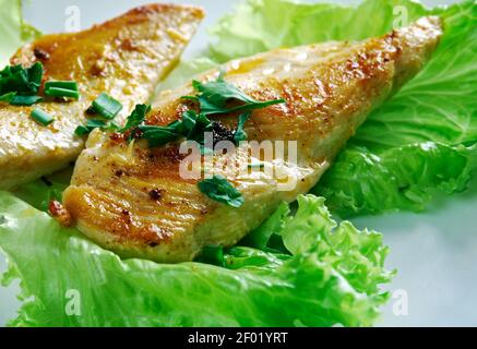 Turkish thyme chicken Stock Photo