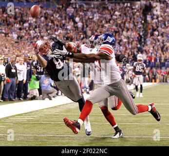 Super Bowl XLVI New York Giants vs. New England Patriots Game-Used Football