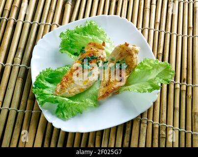 Turkish thyme chicken Stock Photo