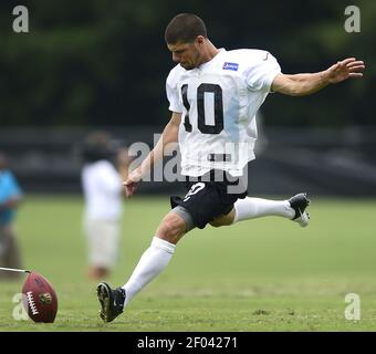 December 5, 2010; Seattle, WA, USA; Seattle Seahawks place kicker Olindo  Mare (10) kicks an extra point against the Carolina Panthers during the  third quarter at Qwest Field. Seattle defeated Carolina 31-14 Stock Photo -  Alamy