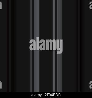 Luxury black metal gradient background with geometric seamless pattern Stock Vector