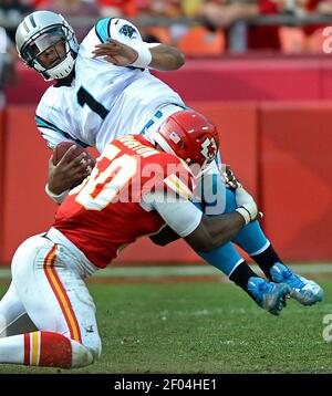 Detroit Lions linebacker James Houston (41) on defense during an NFL  preseason football game against the Carolina Panthers, Friday, Aug. 25,  2023, in Charlotte, N.C. (AP Photo/Brian Westerholt Stock Photo - Alamy