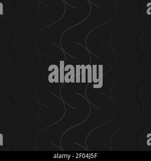 Luxury black metal gradient background with geometric seamless pattern Stock Vector