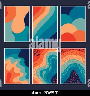 Cover abstract colorful illustration for your company or brand Stock Vector