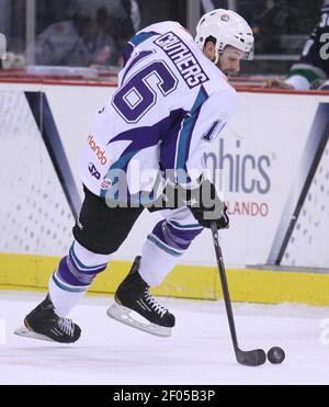 Ryan Cruthers - Orlando Solar Bears - 2013 ECHL Captains' Club