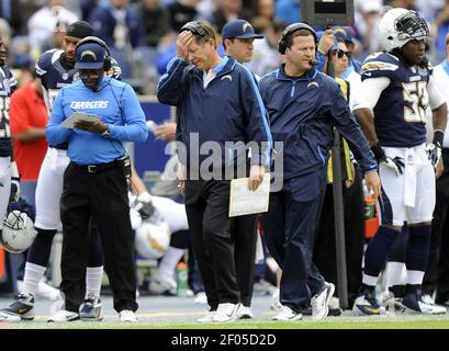 Seven NFL coaches were fired Monday, December 31, 2012, including