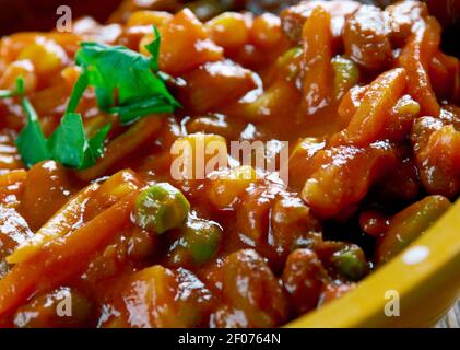 Mexican  Taco Soup Stock Photo