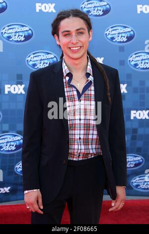 Jason Castro & Wife Mandy Mayhall at the American Idol Season 10 Finale  held at the Nokia Theatre LA Live in Los Angeles, CA. The event took place  on Wednesday, May 25