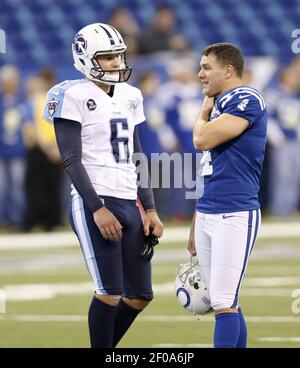 Tennessee Titans punter Brett Kern (6) warms up before a preseason NFL  football game against the Tampa Bay Buccaneers, Saturday, Aug. 21, 2021, in  Tampa, Fla. (AP Photo/Phelan M. Ebenhack Stock Photo - Alamy