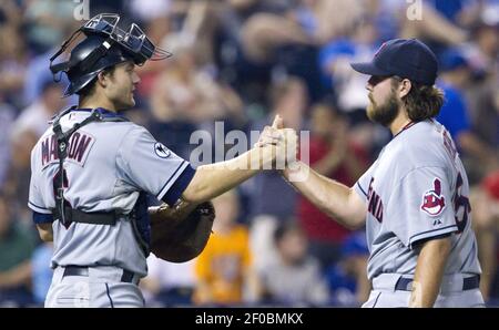 Lonnie Chisenhall and Gordon Beckham by Brian Kersey